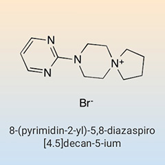 8-(pyrimidin-2-yl)-5,8-diazaspiro[4.5]decan-5-ium